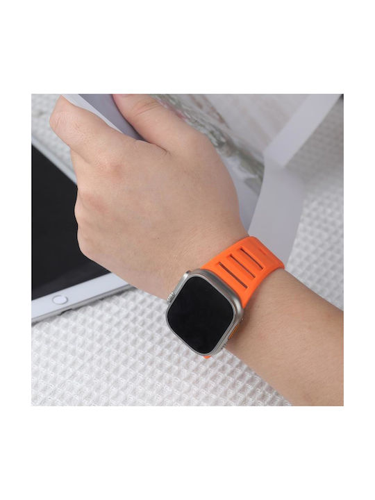 Strap Silicone Yellow (Apple Watch 44/45/46mm/Ultra 49mm)