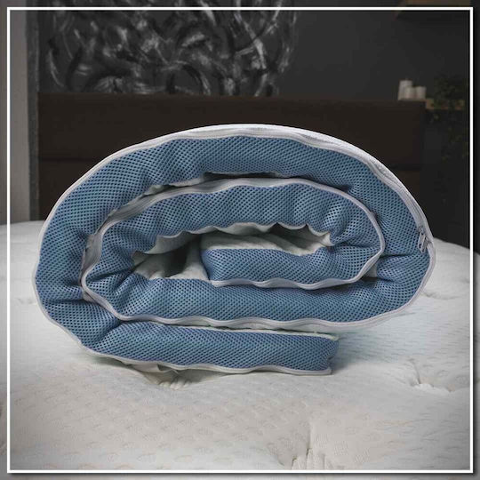 Topper saltea single "Cool Gel" 90x200x4 2etopcool4-90200