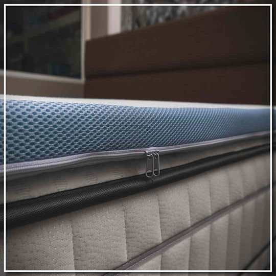 Single Mattress Topper "Cool Gel" 90x190x4 2etopcool4-90190