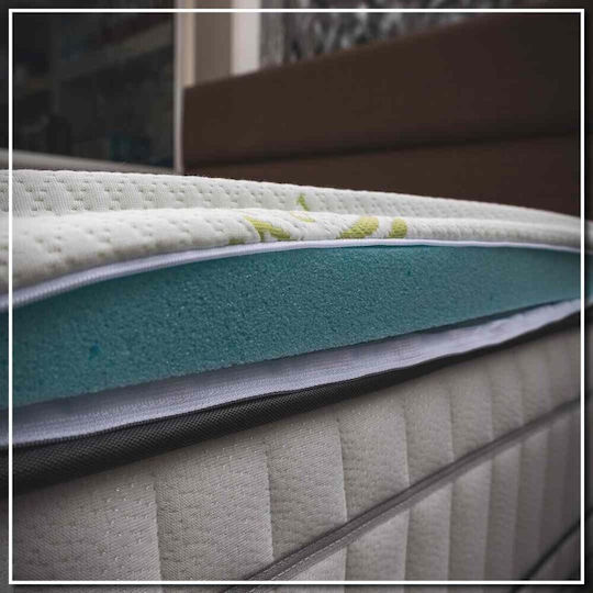 Double Mattress Topper "Aloe Vera" 150x200x4 2etopaloe4-150200