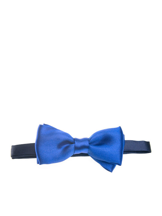 Kids' Bow Tie Victoria Solid Double Satin Royal Blue