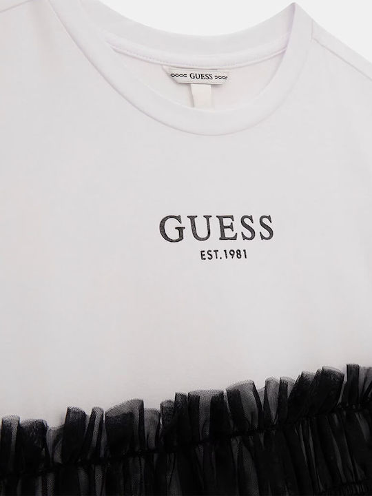 Guess Rochie pentru fete Din tul black