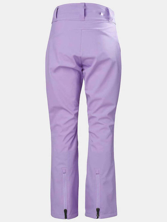 Helly Hansen 65736-699 Women's Trousers for Ski & Snowboard Purple