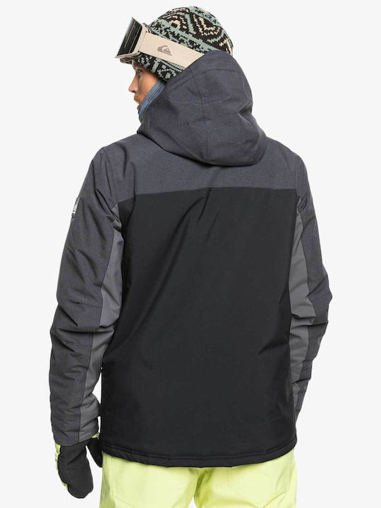 Quiksilver Dawson EQYTJ03451-KVJ0 Ανδρικό Μπουφάν για Σκι & Snowboard Μαύρο