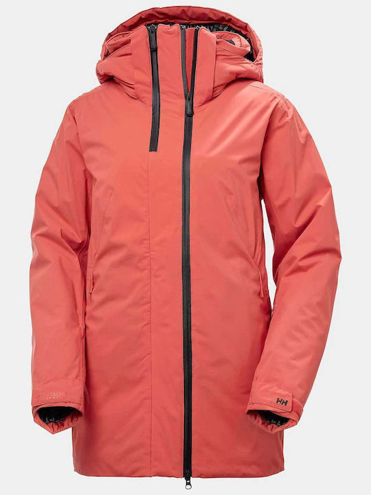 Helly Hansen 65895-101 Γυναικείο Μπουφάν για Σκι & Snowboard Κόκκινο