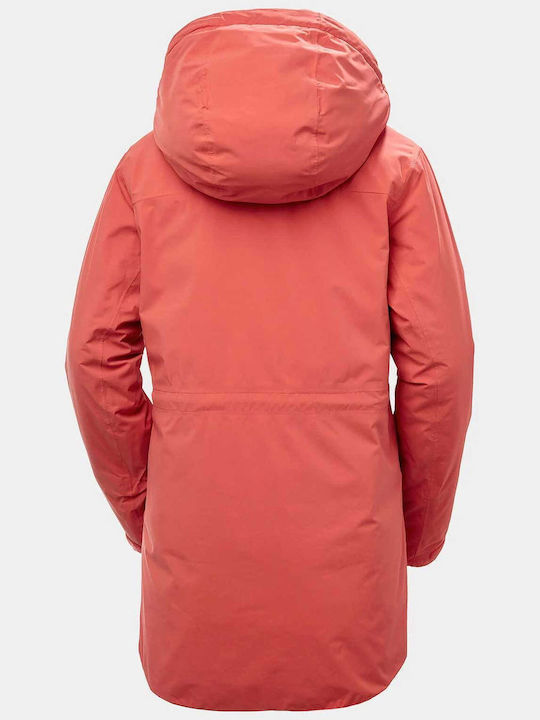 Helly Hansen 65895-101 Γυναικείο Μπουφάν για Σκι & Snowboard Κόκκινο