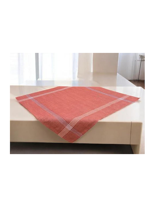 Linen Square 85x85 Terracotta Yl15577 Lh2065116-1