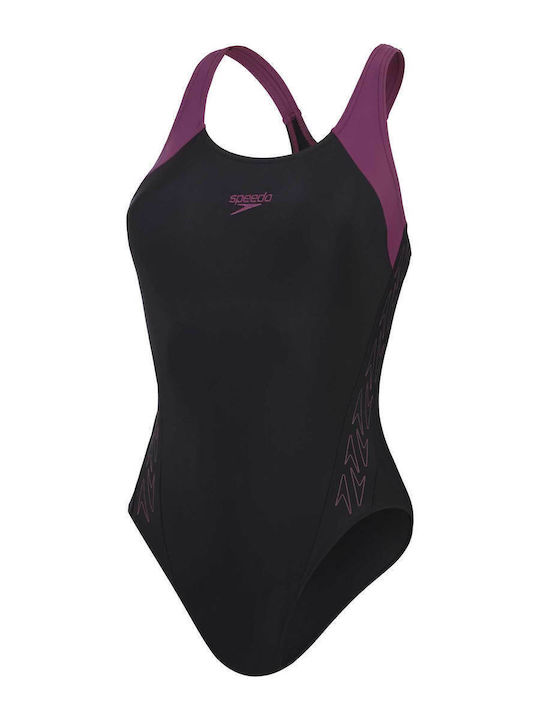 Costum De Baie Întreg Sport Negru