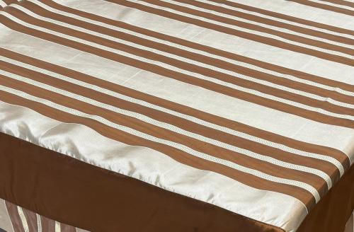 Tischdecke Voile Jacquard Caractere 140x180 Beige Lh2037503
