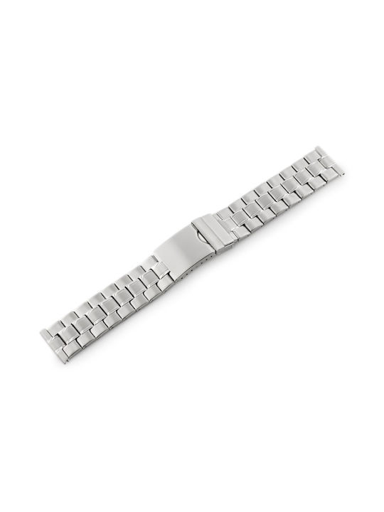 Metallic Bracelet Silver 22mm