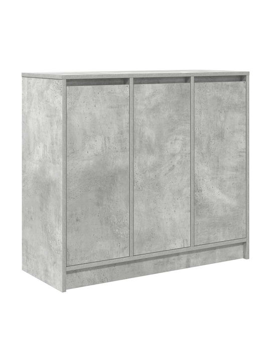 Ντουλάπι Γραφείου Ξύλινο Γκρι 85x34x76cm