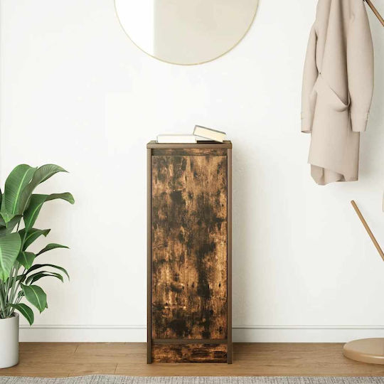 Дървен Офисен Шкаф Кафяв 29.5x34x76см
