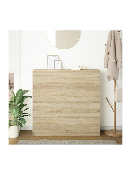 Wooden Sideboard Brown
