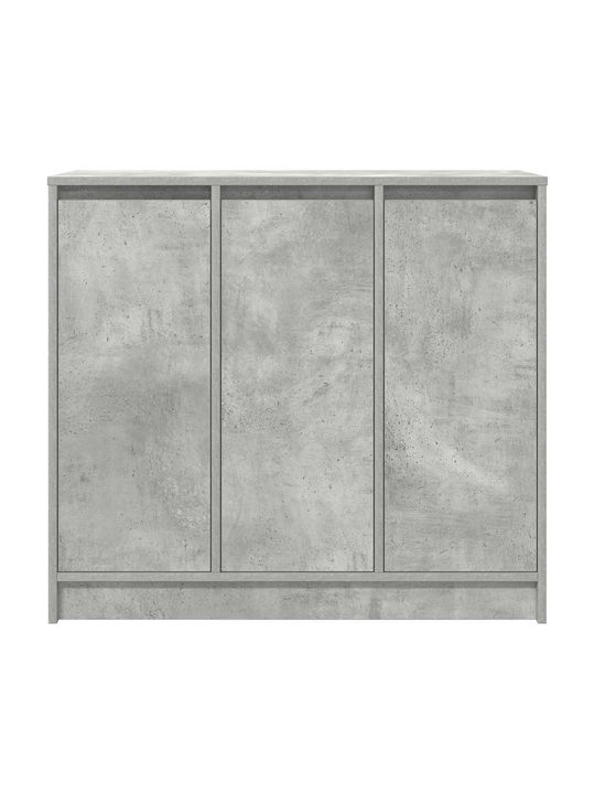 Ντουλάπι Γραφείου Ξύλινο Γκρι 85x34x76cm