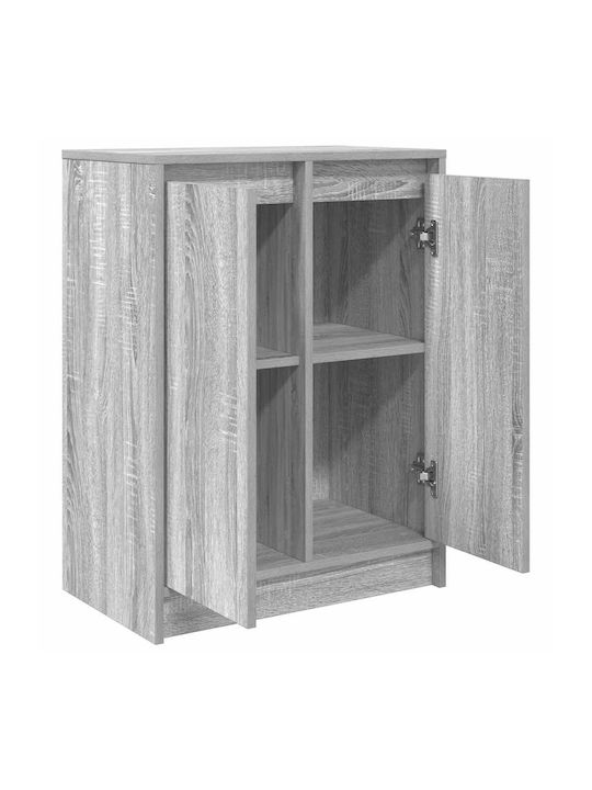 Office Storage Chipboard Drawer Grey Sonoma L57xW34xH76cm