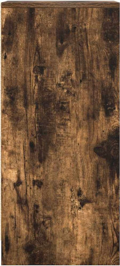 Дървен Офисен Шкаф Кафяв 29.5x34x76см