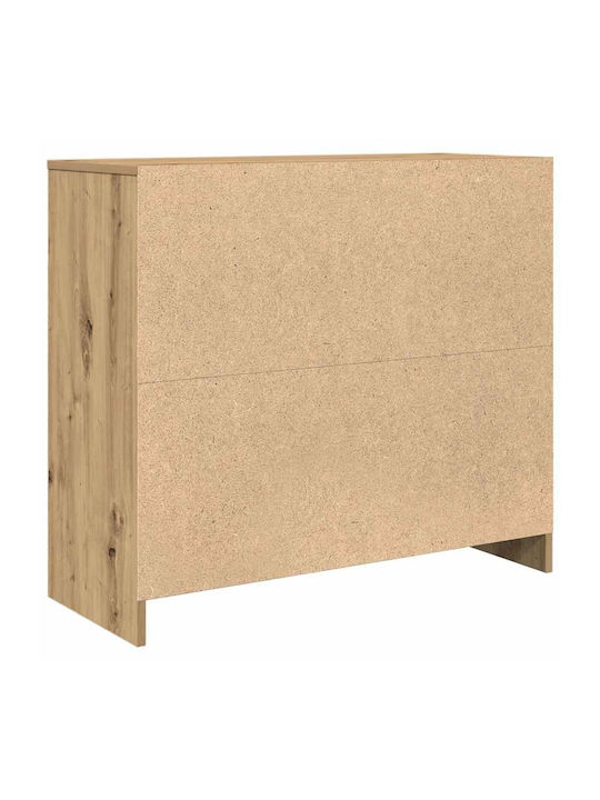 Ντουλάπι Γραφείου Ξύλινο Καφέ 85x34x76cm