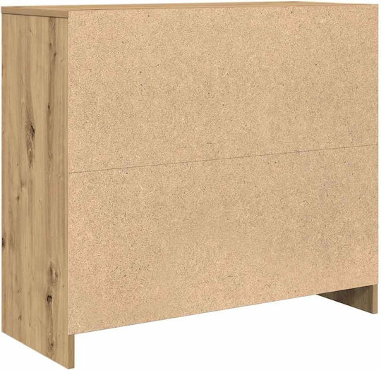 Ντουλάπι Γραφείου Ξύλινο Καφέ 85x34x76cm