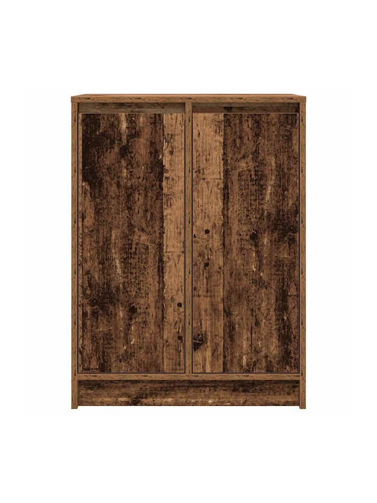 Ντουλάπι Γραφείου Ξύλινο Καφέ 57x34x76cm