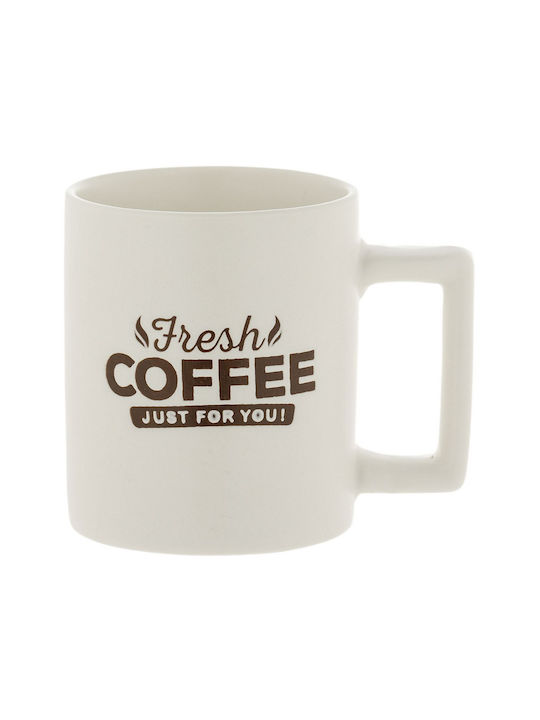 Set of Cups Coffee Ceramic Black 2pcs