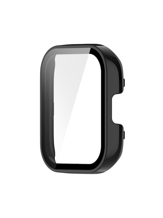 + Tempered Film Integrated Watch Protective Case Πλαστική Θήκη με Τζαμάκι σε Μαύρο χρώμα για Redmi Watch 3