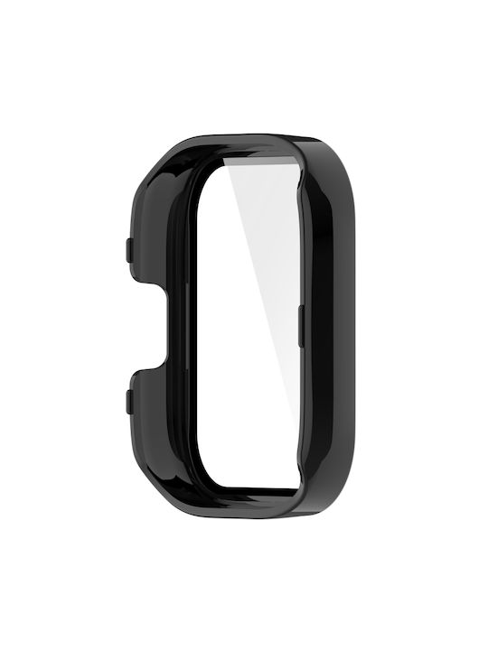 + Tempered Film Integrated Watch Protective Case Πλαστική Θήκη με Τζαμάκι σε Μαύρο χρώμα για Redmi Watch 3
