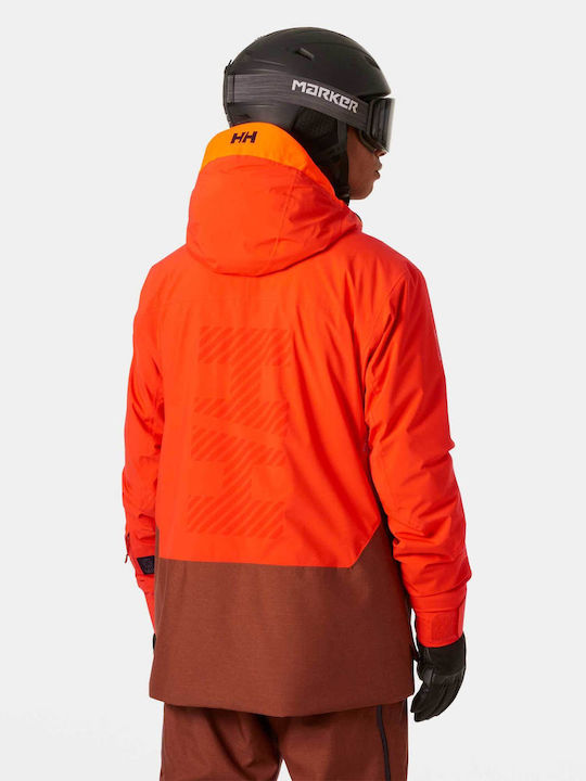 Helly Hansen Lifaloft 2.0 65787-301 Masculin Jachetă pentru Schi & Snowboard Portocaliu