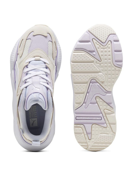 Puma Damen Sneaker Warm White-lilac Frost