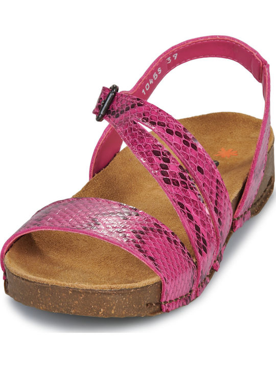 Flache Sandalen für Damen in Rosa Farbe