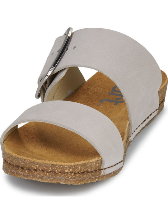 Flache Sandalen für Damen in Weiß Farbe
