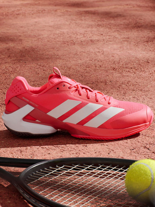 adidas Adizero Ubersonic 5 Ανδρικά Παπούτσια Τένις για Χωμάτινα Γήπεδα Κόκκινα adidas Adizero Ubersonic 5 Ανδρικά Παπούτσια Τένις για Χωμάτινα Γήπεδα Κόκκινα