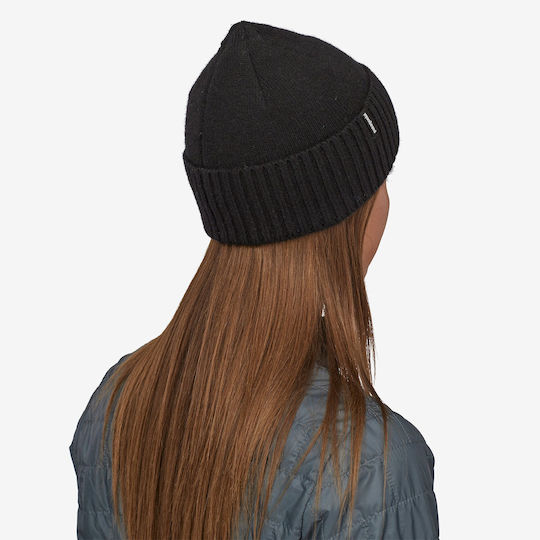 Beanie Unisex Beanie Gestrickt in Schwarz Farbe