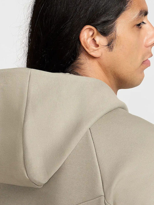 Tech Tech Fleece Geacă Cu Glugă Bej