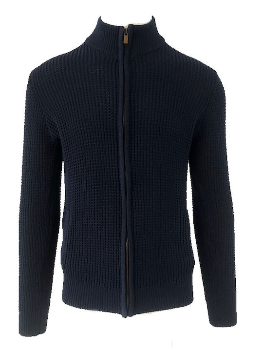 Ανδρική Ζακέτα Πλεκτή Navy Blue