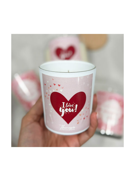 Themagio Αρωματικό Κερί Σόγιας I Love You 200gr Pure Musk
