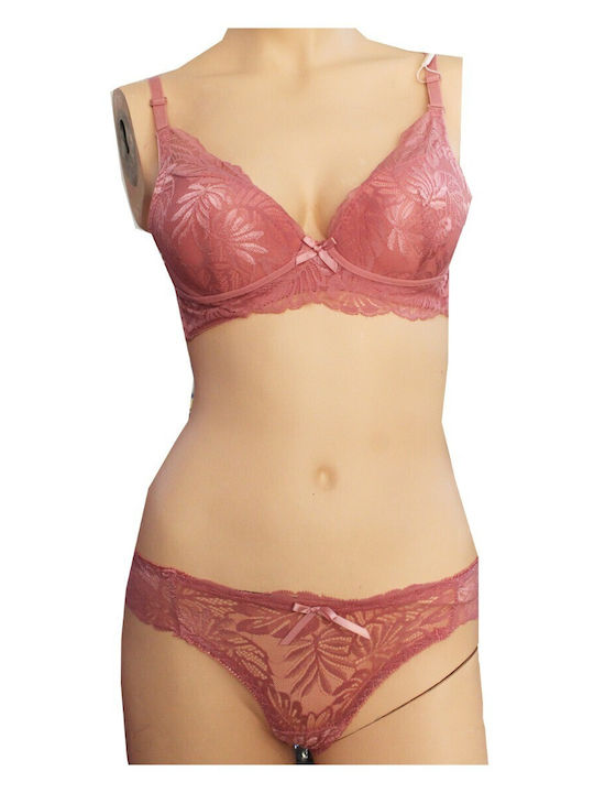 Hana Lace Underwear Set with String ROZ