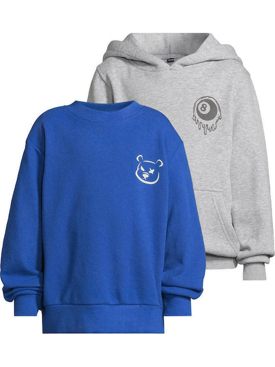 Σετ Παιδικά Φούτερ Heathergrey, Royal Melting 8 Ball & Angry Teddy