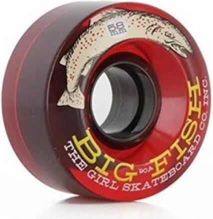 Girl Big Fish Cruiser Skateboard Rollen 58mm Rollen