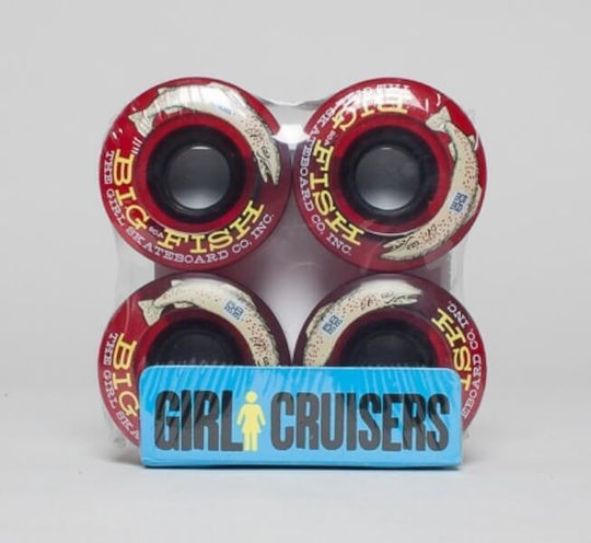 Girl Big Fish Cruiser Skateboard Rollen 58mm Rollen