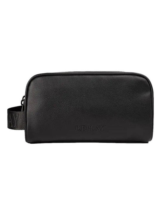 Replay Toiletry Bag in Black color