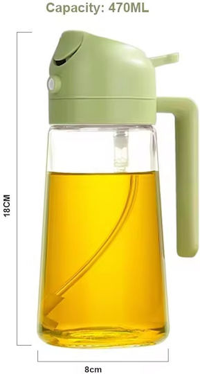 Oil Can Glass with Flow 500ml