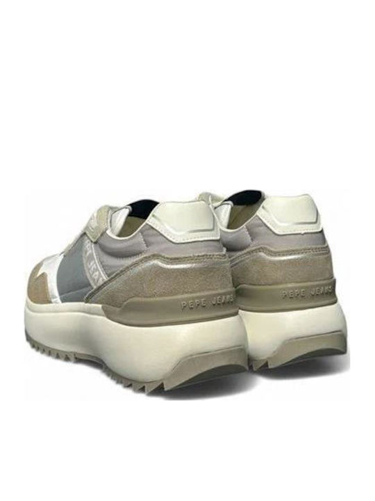 Pepe Jeans Kimi Glam Sneakers Λευκά
