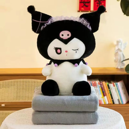 Kuromi Plüschdecke mit Krone 45cm