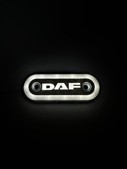 Side Volume Light Neon Daf White 24v