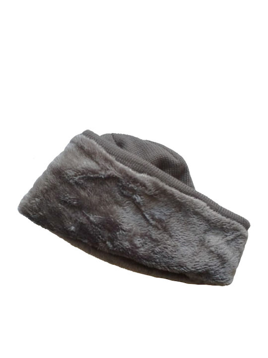 Beanie Unisex Beanie Knitted Light Gray