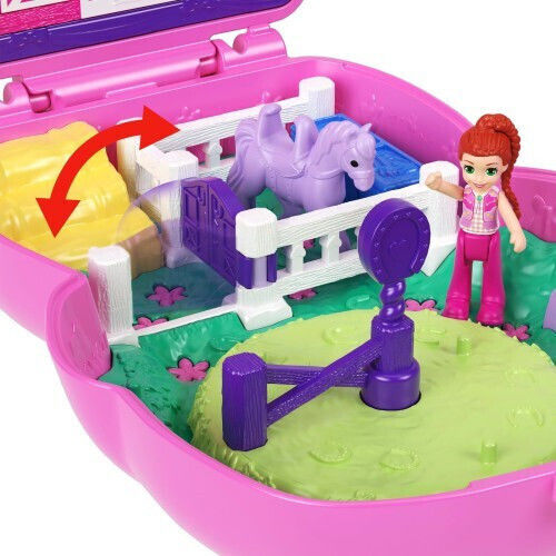 Mattel Pony Rodeo Kompakt Polly Pocket Für 3+ Jahre