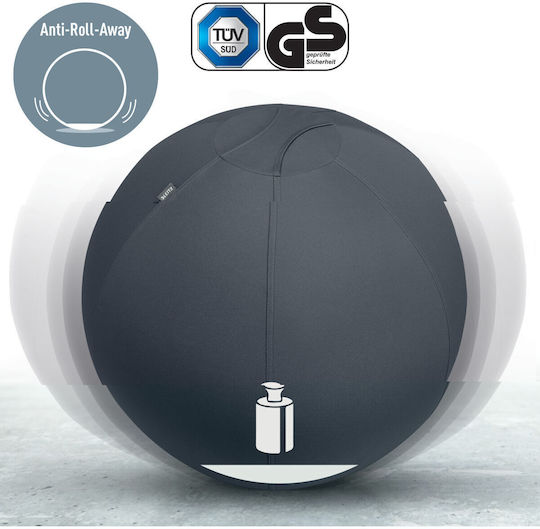 Leitz Ergo 75 cm Dunkelgrauer Sitzball 65430089