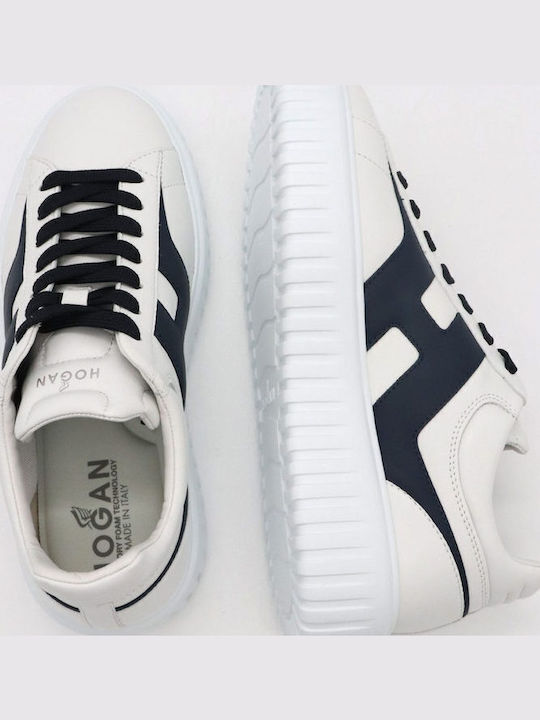 Allacciato H Sneakers White-Blue