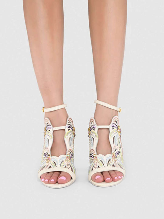 Sandalen Beige