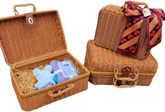 Queen Mother Kinder Aufbewahrungskorb aus Stroh 31x21x13cm 1Stück